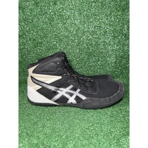 Asics Matflex 6 Men Size 11 Wrestling Shoes Sneaker Black Silver White 1081A021
